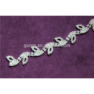 High quality strass wholesale crystal rhinestone chain